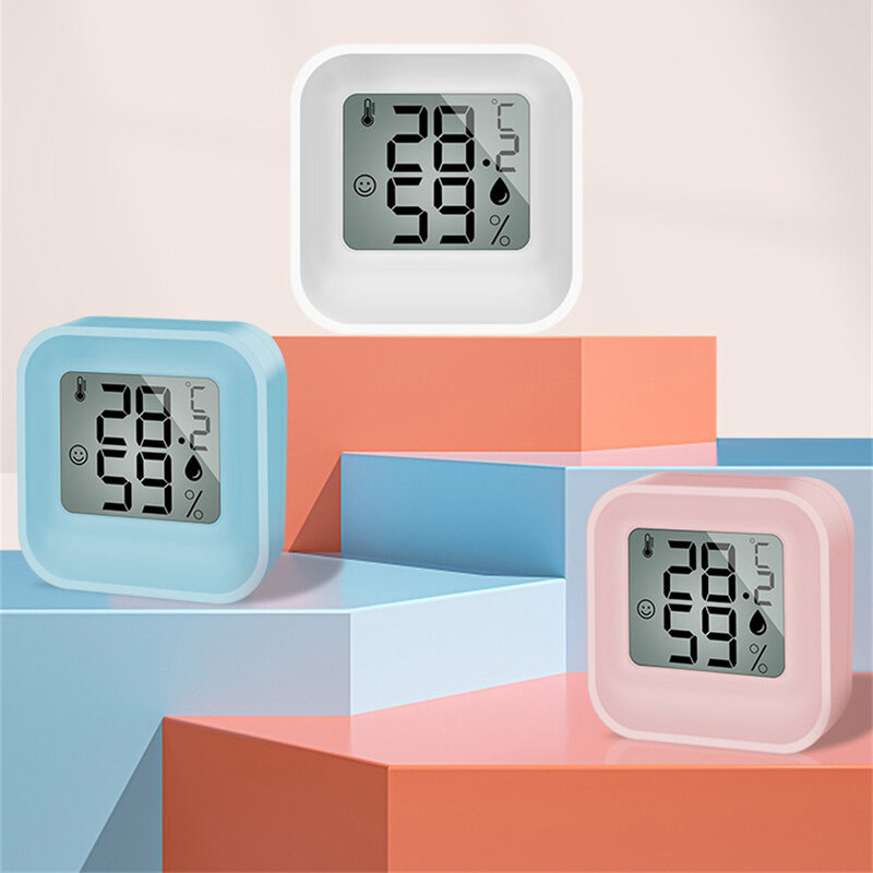 RYRA-termohigrómetro de interior, Sensor de temperatura inteligente, termómetro Digital para monitorizar las condiciones de vida y la salud de la familia
