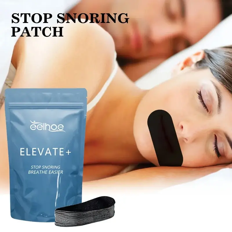 ポータブル抗いびき防止鼻呼吸補正テープ、装具テープ、夜の睡眠、睡眠の改善、より良い呼吸を促進、口