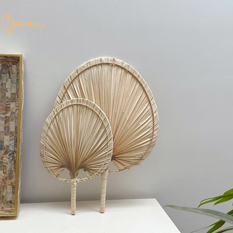 Estilo chinês Handmade Retro Bambu Natural Trançado Ventilador, Ventilador De Mão De Refrigeração De Verão Novo, Artesanato, Tecido, Decorações Home