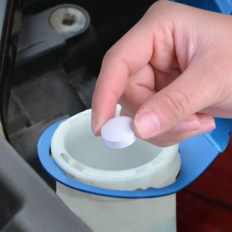 10pcs Car Windscreen Cleaning Rinse Block Effervescent Tablet Cleaner Car Auto Window Cleaning Windshield Glass Cleaner for car