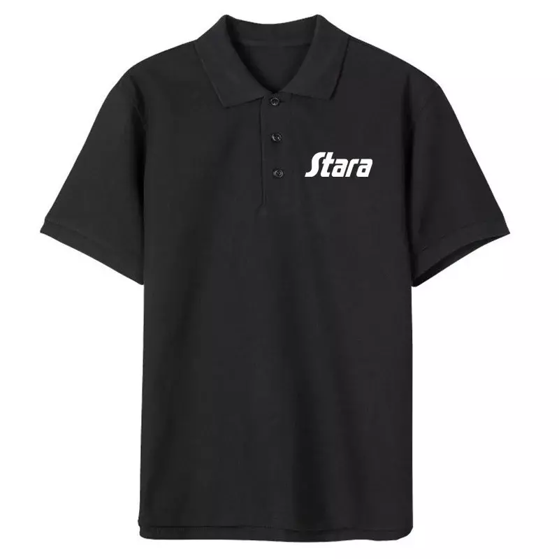 Letnia moda casualowa bawełniana koszulka Polo STARA 2024 męska koszulka Polo dla mężczyzn kobiet
