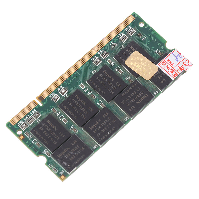 Memori Laptop 1GB DDR1 SO-DIMM Ram 200PIN DDR333 PC 2700 333Mhz untuk Notebook Sodimm Memoria