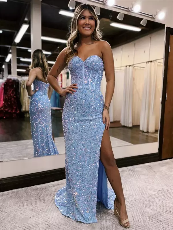 Formal Dresses for Women Party Wedding Evening Long Dress Elegant Gown Luxury Suitable Request Prom Occasion فساتين مناسبة رسمية