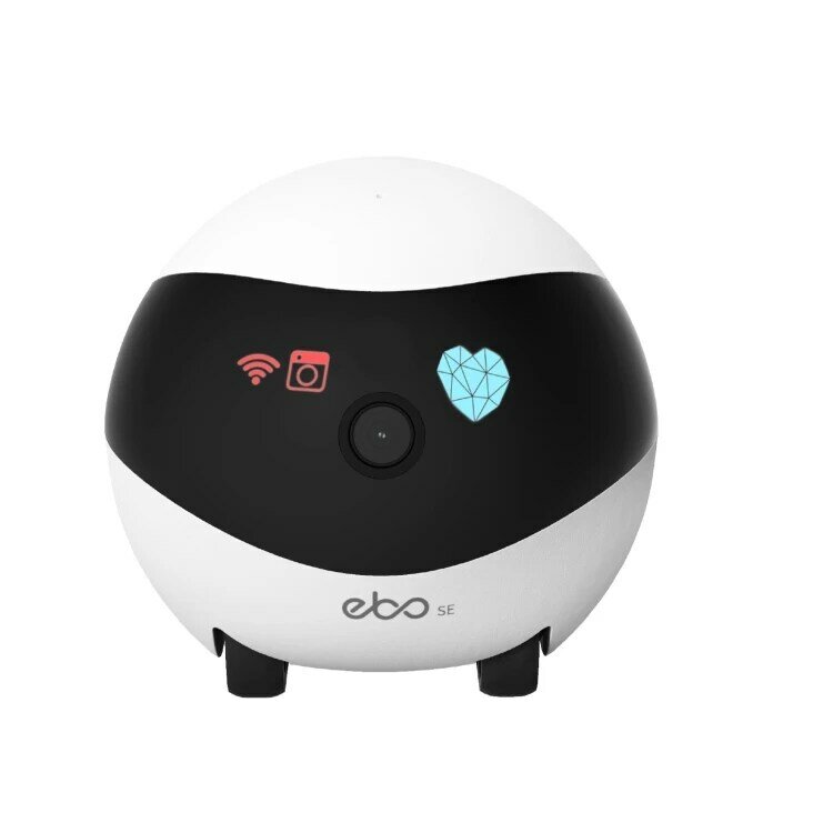 Caméra de surveillance à distance pour robot domestique intelligent, prise en charge de la vision nocturne infrarouge, caméra IP bidirectionnelle, 1080P HD