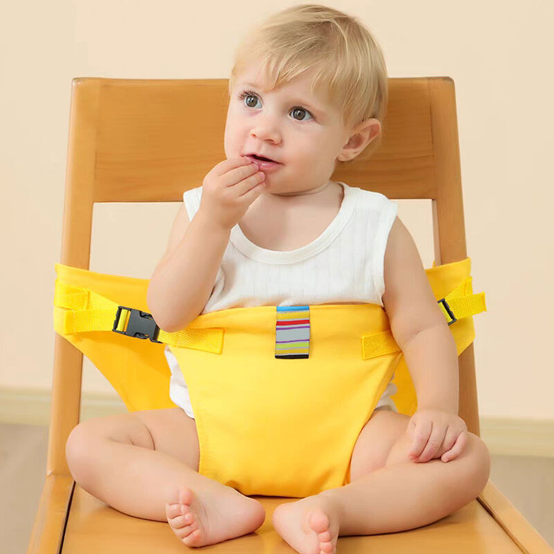 Cinto de segurança portátil para o infante, cadeira de jantar do bebê