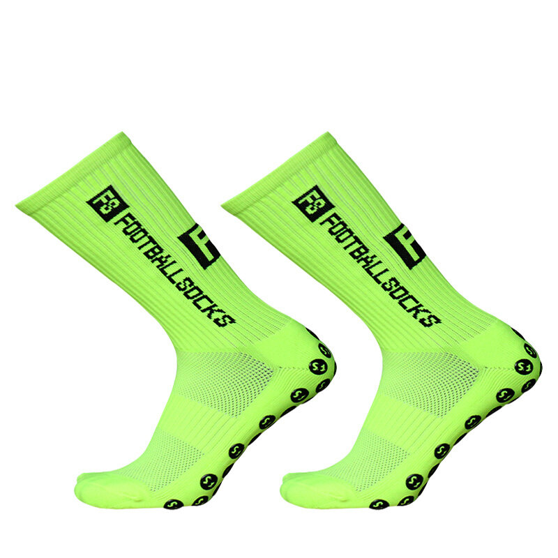Носки силиконовые женские спортивные мужские футбольные носки FS Grip Нескользящие футбольные носки
