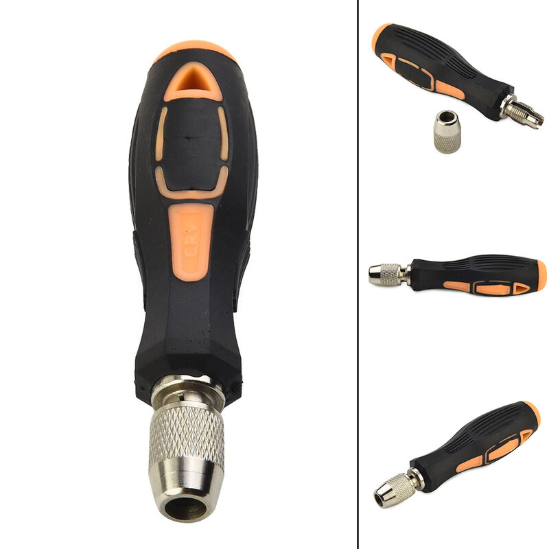 Abrasão resistente redondo chave de fenda Bit Handle, chave de fenda Bit Handle, 802, 110mm, 4.33in, 6mm