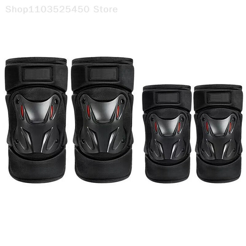 Motorcycle Men Protection Kneepad Guard Protective Anti-fall Off Road Breathable Protector Gear Windproof Racing Knee Pad Set
