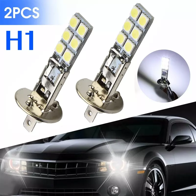 High Quality Fog Lights H1 Parts Replacement Vehicle Accessories 55W 6000K Bulbs DRL Daytime Running Driving Lamp