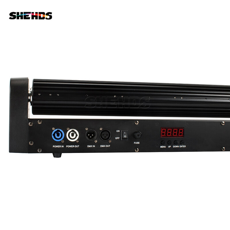 SHEHDS-شعاع تتحرك رئيس ضوء ، DMX512 ، DJ تحكم ، ديسكو ، حفل زفاف ، معدات مسرح الكنيسة ، 8x12 واط ، RGBW