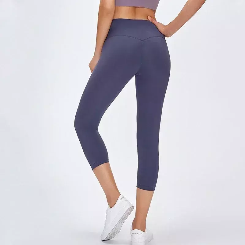 Lemon No T Line Yoga Leggings Gym Damesbroek Fitness Hoge Taille Sport Jogging Panty 'S Ademende Kuitbroek Sportkleding