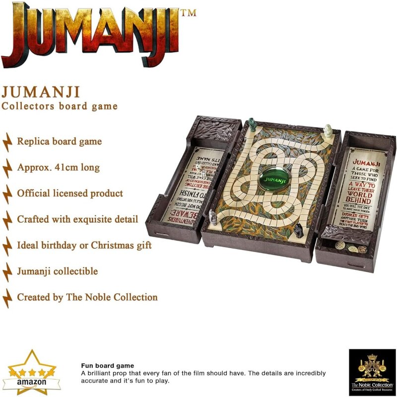 Jumanji جامع نسخة طبق الأصل لعبة المجلس