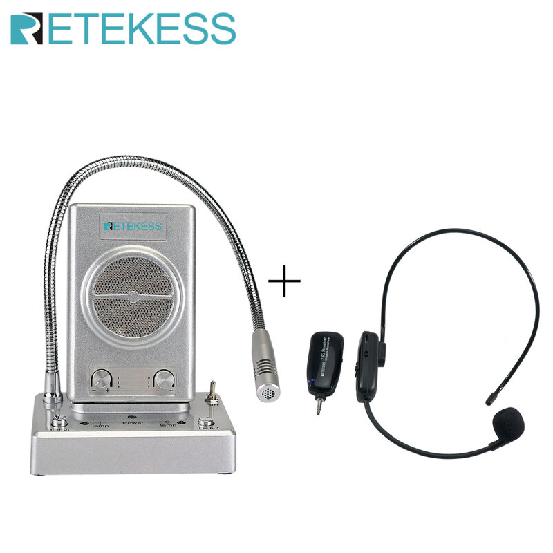 RETEKess-Bluetooth付きTWSインターホン,3 W,ラップトップ/デスクトップ用マイク付きワイヤレスデスクトップヘッドセット,2つの方法で利用可能