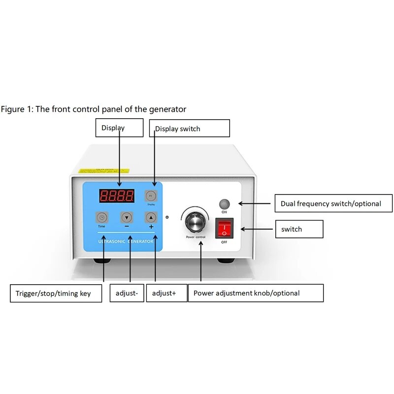 Pengocok transduser ultrasonik bebas debug cerdas pengocok pemasok daya mesin cuci piring generator pengocok 1200W daya dapat disesuaikan