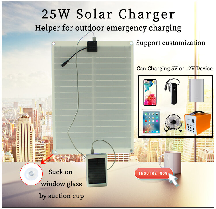 Cargador de energía Solar para teléfono móvil