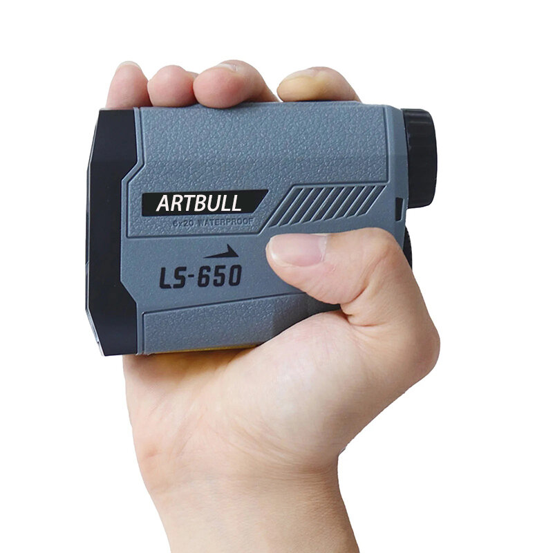 ARTBULL-골프 레이저 거리 측정기 1000M 650M, 플래그 잠금 경사 핀 거리 측정기 단안 사냥용