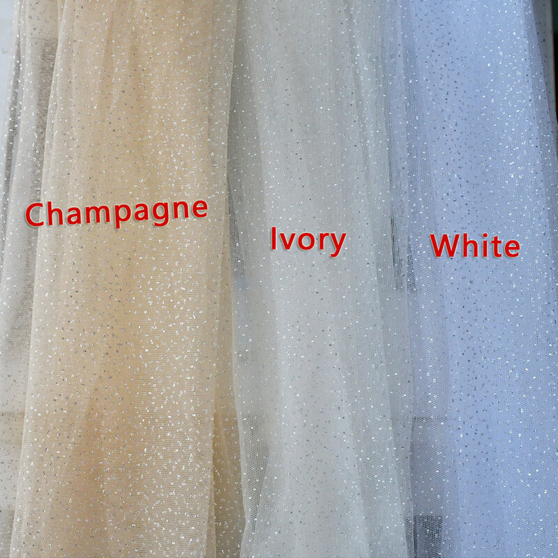 Фата свадебная Двухуровневая TOPQUEEN V101, роскошная блестящая, с гребнем, для невесты, цвета шампанского