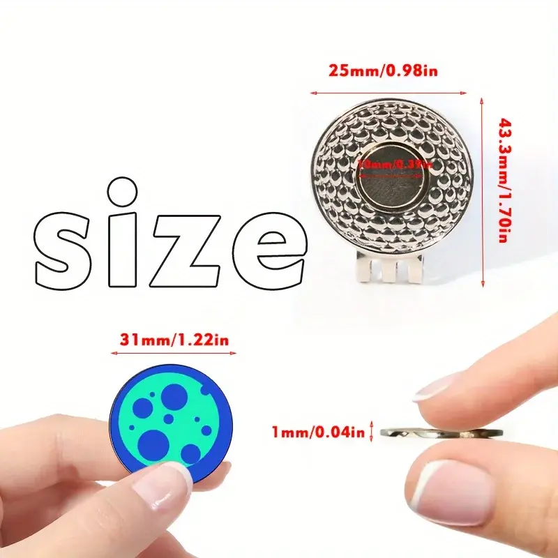 Магнитный металлический мяч для гольфа, 25 мм, логотип, модный мяч, подарочная упаковка, винтажный мяч для гольфа, идеально