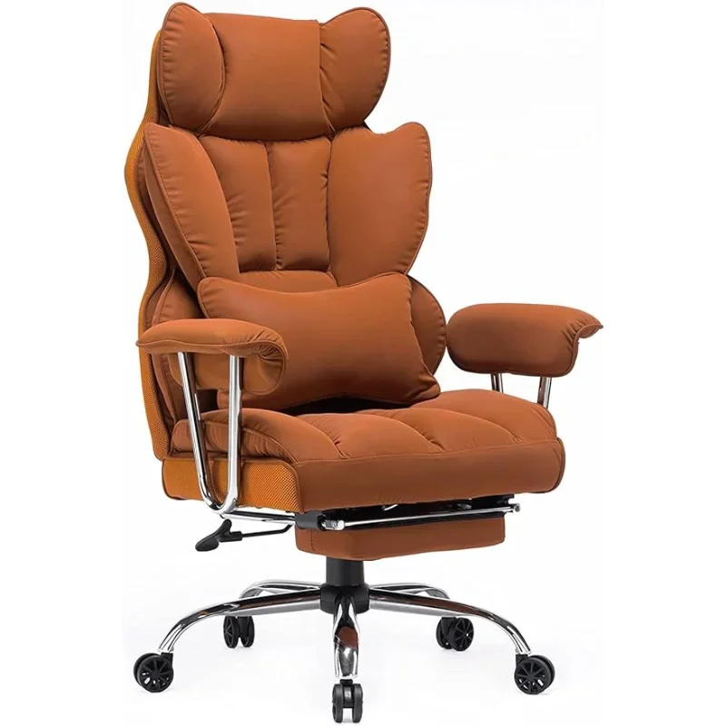 Efomao офисное кресло фунтов, большое и высокое офисное кресло, компьютерное кресло, офисное кресло руководителя