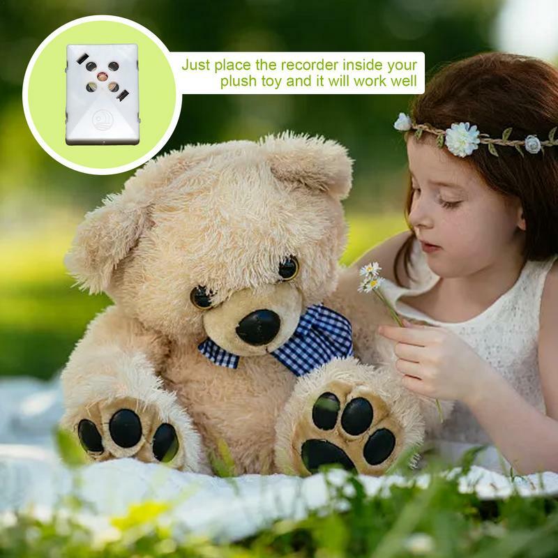 Voice Recorder For Stuffed Animal Digital Voice Recorders Box Recordable Voice Box Pet Sound Box Voice Recorder Toy For Creative