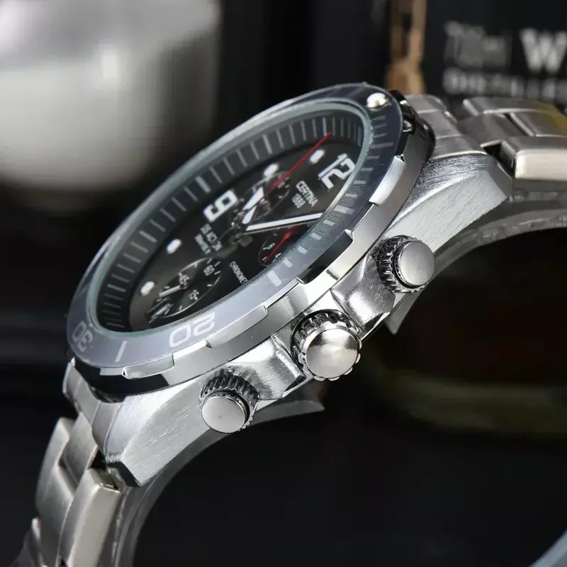 Relojes de lujo de alta calidad para hombres, cronógrafo deportivo de negocios, automático, con fecha, a prueba de agua, Superior AAA +, 2024