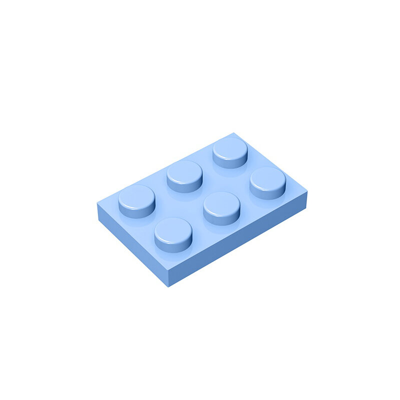 Gobricks 10PCS Bricks Compatible Assembles Particles 3021 2x3 For Building Blocks Parts DIY Story Educational  Parts Toys 2022