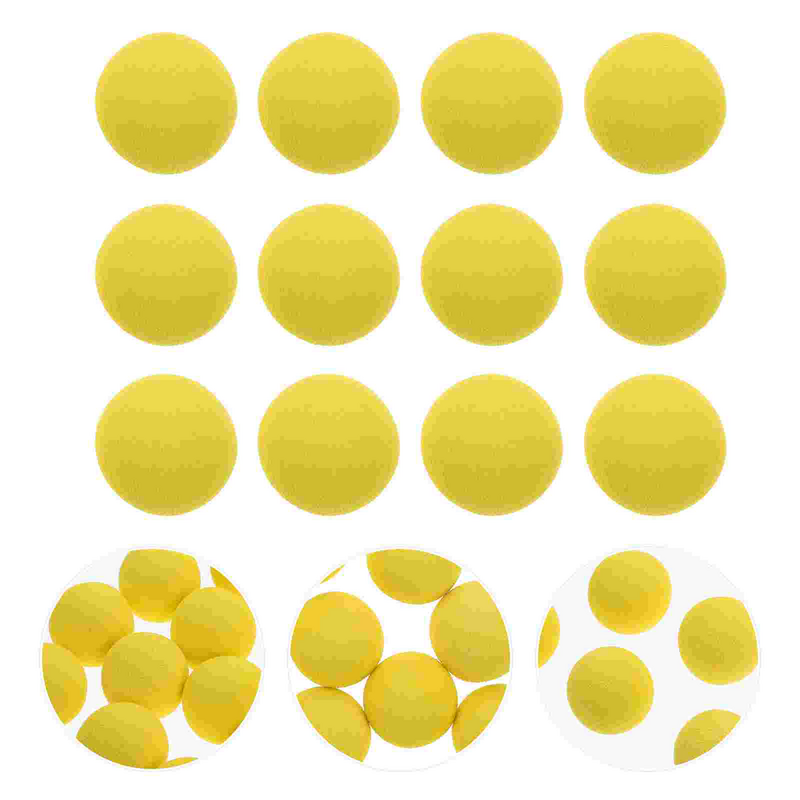 アヒルの色の柔らかいボールの泡のボール,プロのペットの装飾,交換用アクセサリー,24個