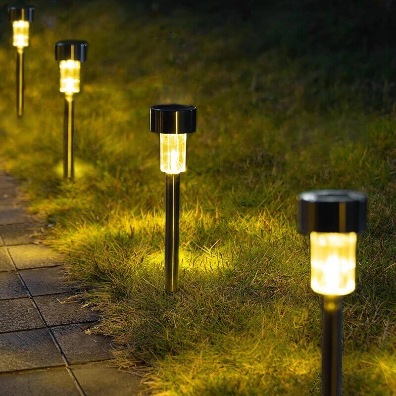 1-30 Stück Solar Garten Dekoration Werkzeuge Licht im Freien solar betriebene Lampe wasserdichte Landschafts beleuchtung für Weg Terrasse Hof Rasen