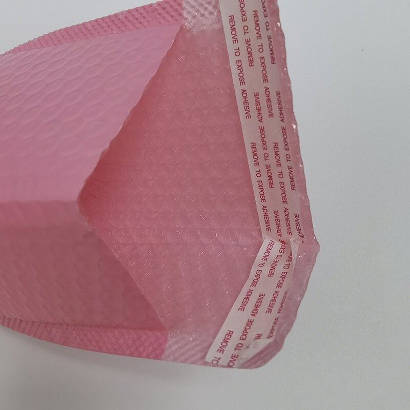 Hysen 30Pcs Mailer per corriere postale impermeabile di colore rosa all'ingrosso per borsa di imbottitura per bolle regalo di spedizione aziendale