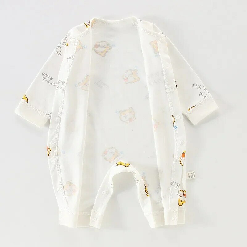 Baby Onesie Autumn New Undergarments Cotton Long Sleeve Men's and Women's Baby Clothing Crawl Clothes Newborn Clothes