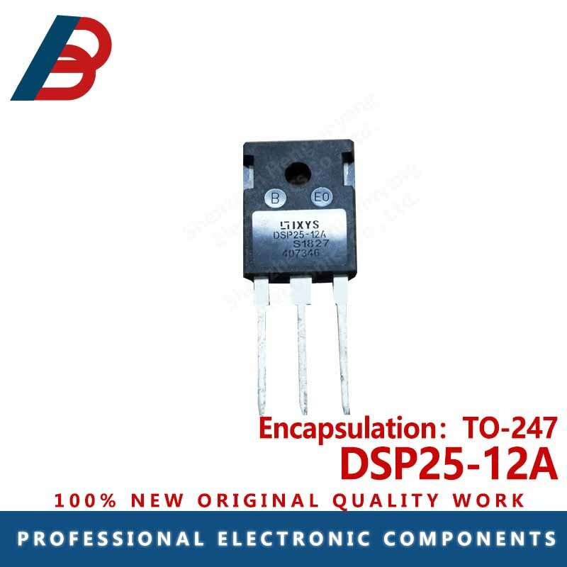 1PCS  DSP25-12A Quick Recovery rectifier tube 21200V package TO-247