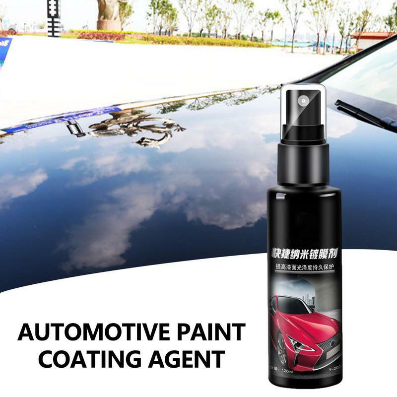 Anti-Scratch Car Coating Agent Spray, Manutenção e Vedação De Cera, Tinta De Vidro, Líquido Anti-UV, Auto Cleaner, Acessórios Do Carro