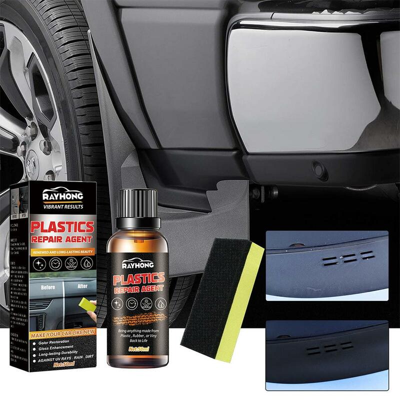 Car Plastic Recondicionado Cleaner, Peças de Interior Suprimentos, Polimento Dashboard Coating, Clean Restoration Agent, Crystal K7N5, 50ml
