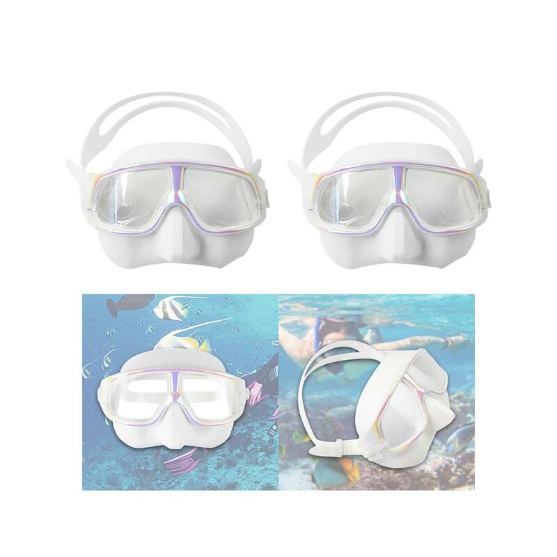 Diving Goggles Eyewear Accessories Women Men Silicone Waterproof Diving Mask for