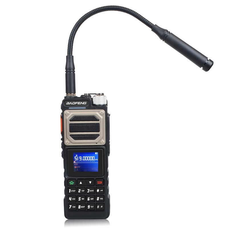 Baofeng-Walkie Talkie UV-25 10W 999Ch, Rádio FM Amador, Previsão do tempo Freq Copy NoAA, Bateria 2800mAh USB-C, 10km