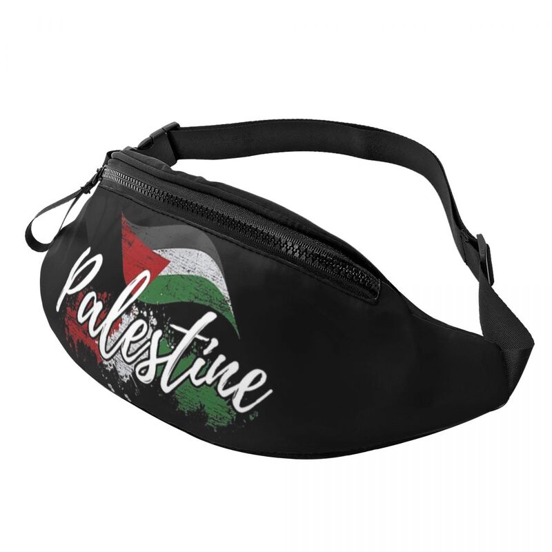 Palestine Flag-男性と女性のための生地付き生地バッグ,商品,流行のファニーパック
