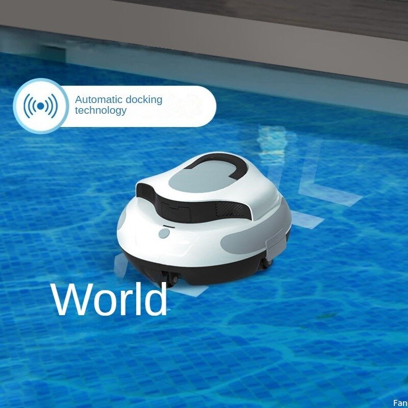 Pool reiniger 3d erkunden 42l/min Saugkraft geeignet für 1000 Quadratmeter wiederauf ladbare intelligente Reinigungs roboter versand kostenfrei