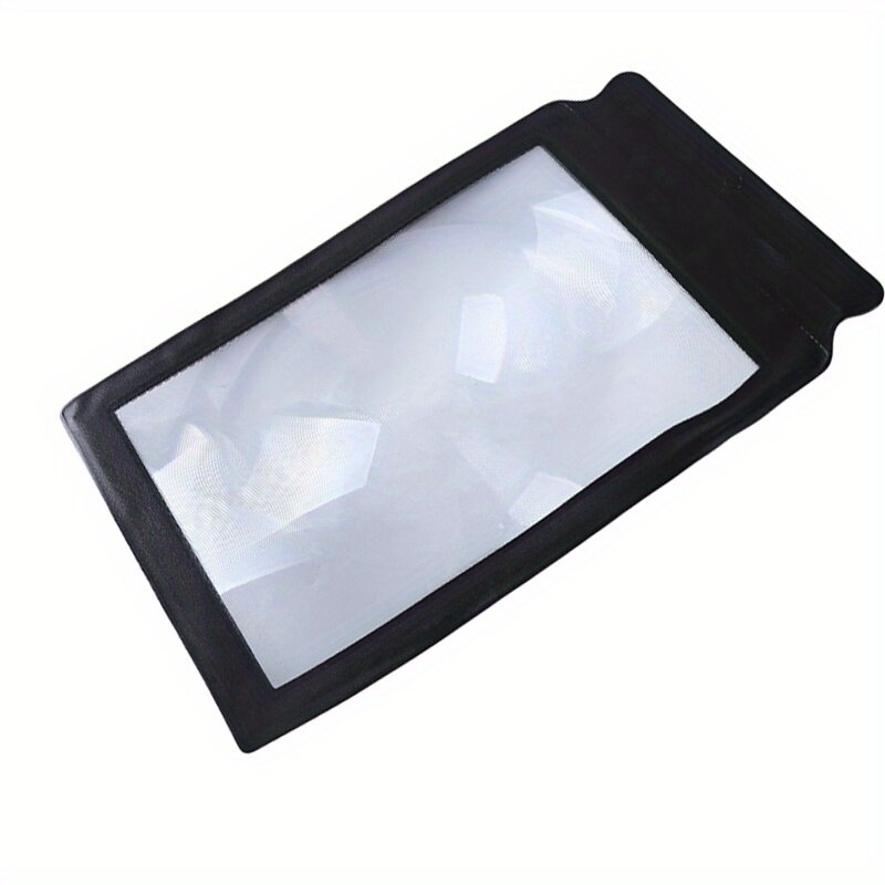 A4 Magnifying Glass Sheet Reading Books Woman 4X Magnifier Document Lens Magnification Aid Fresnel Lentes Magnifier