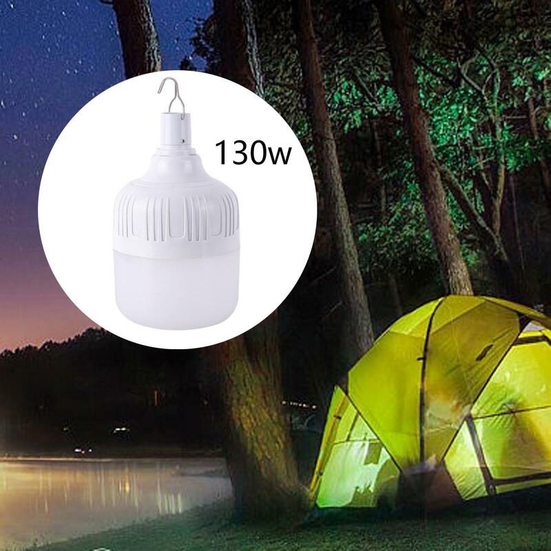 USB LED Glühbirne Camping Lampe weiß zum Angeln Nacht markt Stände Terrasse
