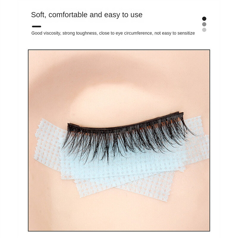 Roll Makeup Eye Tapes Extension ciglia traspirante Easy Tear nastro per ciglia finte individuali Anti-allergia