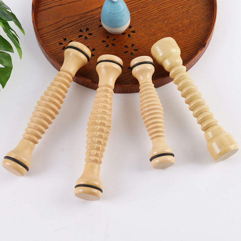 Home Wood Foot Massage Roller for Plantar Fasciitis Relief Deep Tissue Massage Tool Stress Relief Foot Massage Rpller Massager