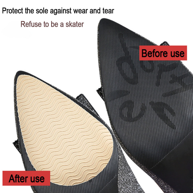 ยางแผ่นเท้าผู้ชายผู้หญิงรองเท้า soles Protector Anti-SLIP Repair outsoles self-adhesive สติกเกอร์ส้นสูงด้านล่าง Patch