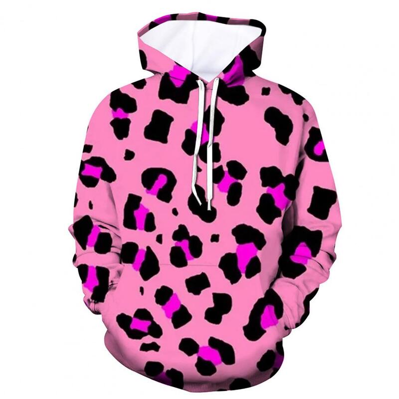 Padrão de leopardo com capuz 3d impresso harajuku moletom feminino oversized hoodies para o sexo masculino feminino pulôver leopardo impressão casual topo