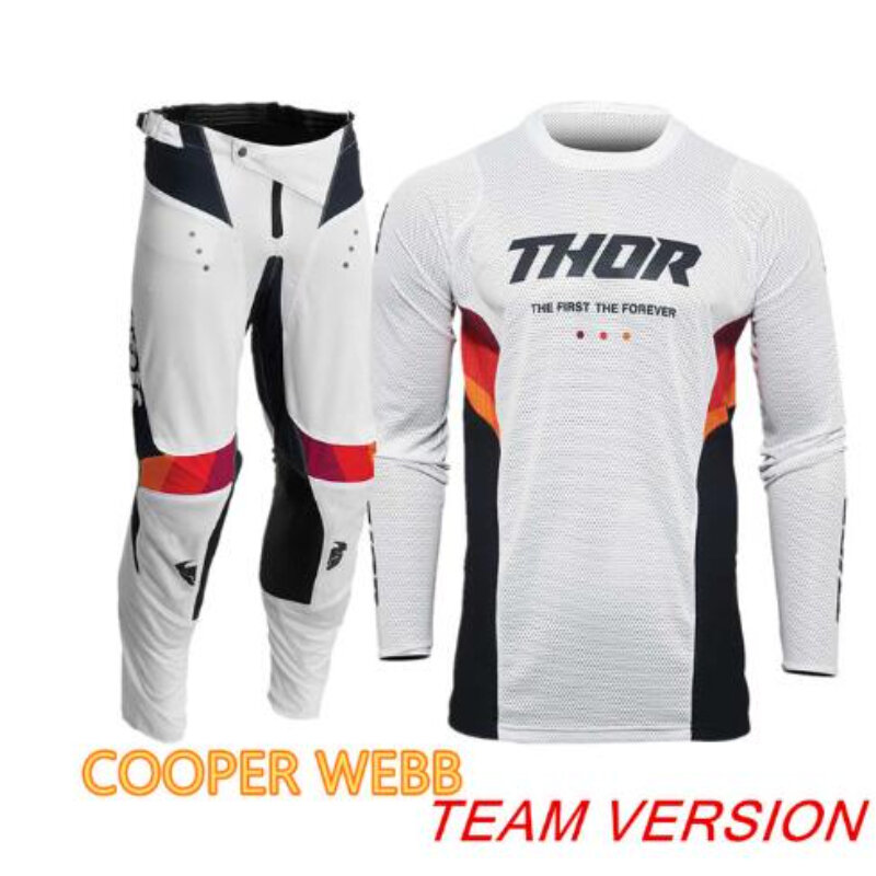 Conjunto de equipo de Motocross MX para adulto, Jersey y pantalones todoterreno, equipo Web de Cooper, MTB, BMX, ATV, Dirt Bike, Combo de traje de carreras Z, nuevo