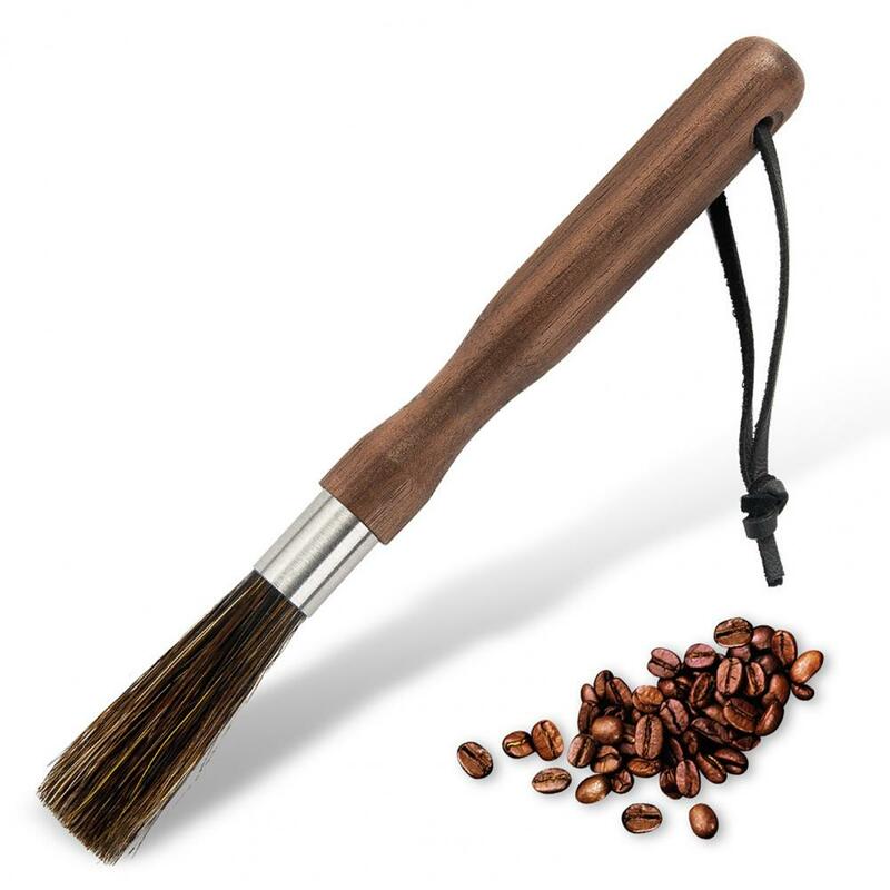Unique Easy Clean Long Handle Anti-wear Universal Multi-purpose Coffee Machine Brush Coffee Brewing Brush Easy to Use