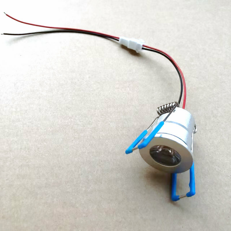Высококачественный светодиодный мини-светильник с регулируемой яркостью, 12 В постоянного тока, 3 Вт, светодиодный потолочный светильник