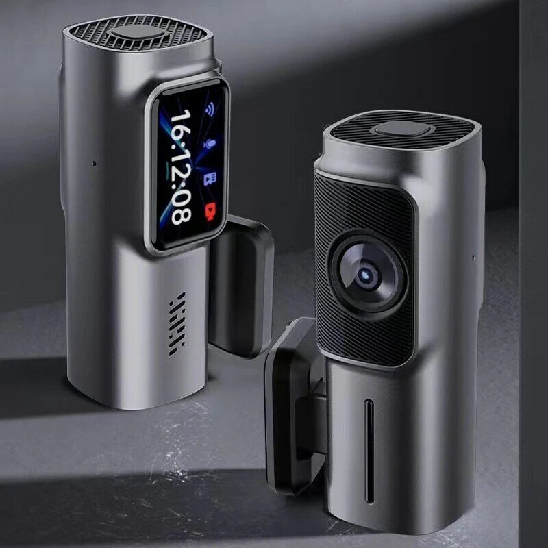 Wifi 2.5K HD Car Camera Night Vision Dashcam Stream Media Loop Recording Car DVR APP 24H Monitoring Car Video Recorder