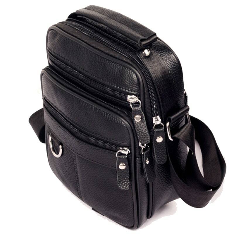 Men Messenger Bag Genuine Leather Men's Shoulder Bags Messenger Bag for Men Crossbody Bags Male Business Bag Crossbody Bag