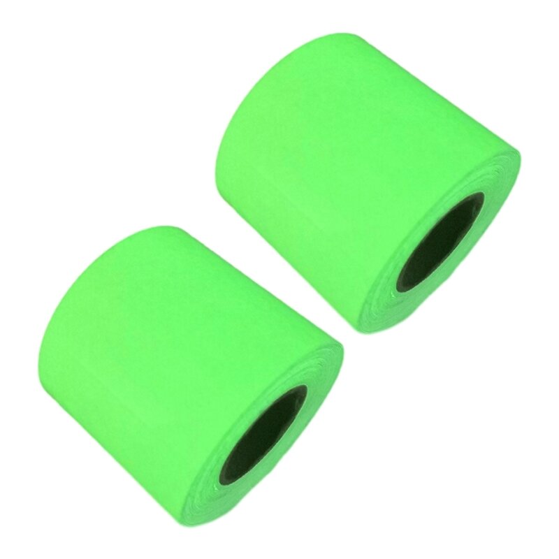 2Pcs 형광 테이프 방수 빛나는 테이프, 4cm 2m 형광 테이프 무대 장식을위한 녹색 빛 빛나는 테이프
