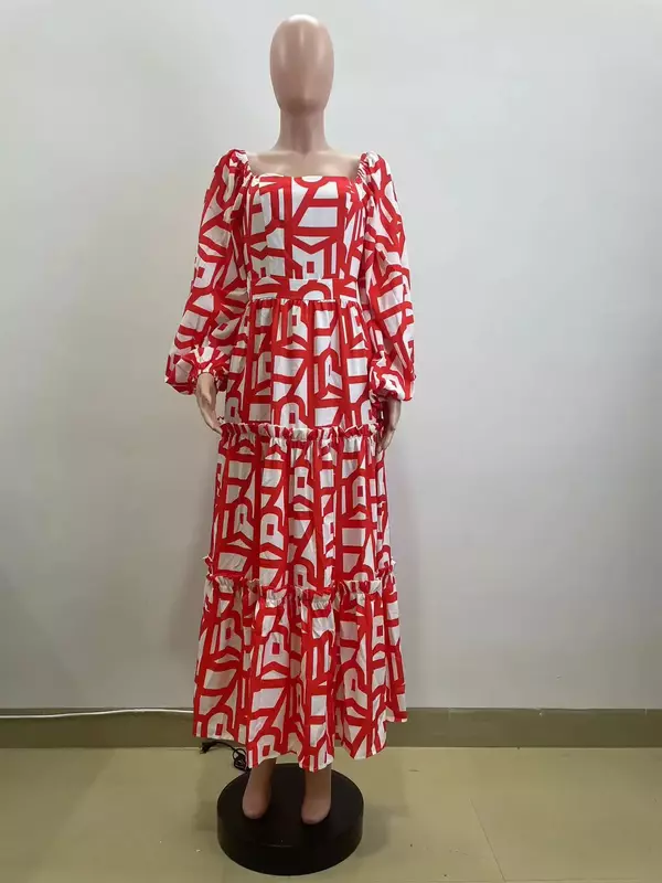Vestidos africanos elegantes para mujer, Dashiki vestido largo, ropa tradicional africana, Moda de Primavera y verano, 2024